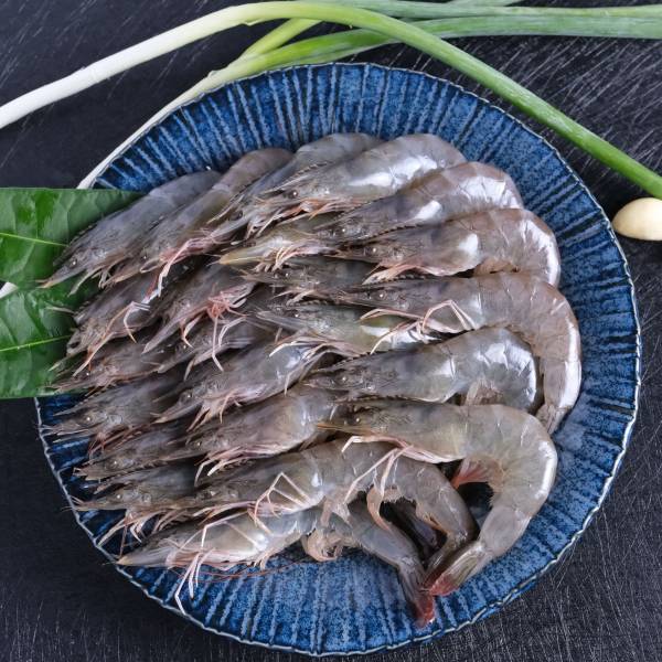 活凍大白蝦 600g/盒 超大尾 