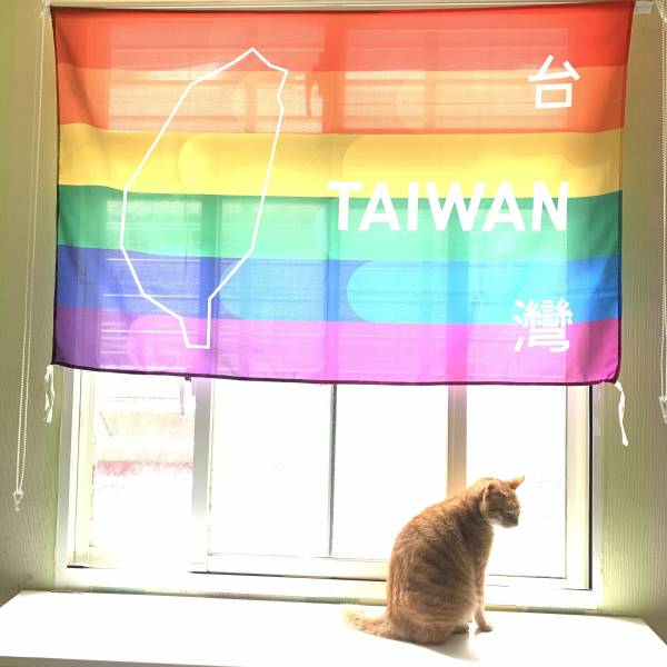 【限】台灣彩虹大旗 