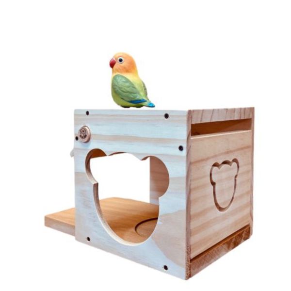 MY PET BIRD熊熊趣味小木屋 鸚鵡小木屋 鳥窩 鳥巢