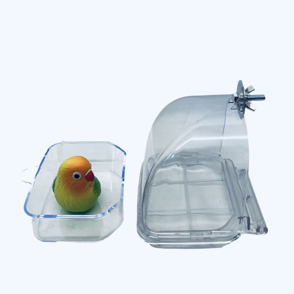 MY PET BIRD 鸚鵡外掛抽屜餵食器／防潑灑食盒 鳥用防潑灑飼料盒
寵物鳥食物防潑灑盒
防止鳥類食物濺落的飼料盒
防潑灑食物容器
鳥類食物防潑灑器皿
防止鳥食濺落的飼料容器
防止鳥食外溢的食物盒
寵物鳥食物不濺落的飼料盤
防止鳥類食物散落的飼料器具
防潑灑鳥類食物的容器
