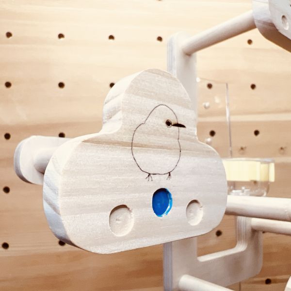 W9A1鸚鵡解悶玩具 多功能雲朵攀爬遊樂場 鸚鵡玩具、鳥玩具、小鸚鵡玩具、攀爬架、遊樂場、站台雲朵造型、實木、籠內外、多功能、玩耍、解悶