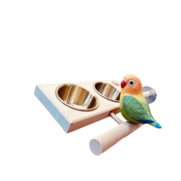 MY PET BIRD 2分裝食物架 | 鸚鵡款 文鳥 小鸚 牡丹 白頭翁 麻雀 虎皮 太平洋 玄鳳 小太陽 金太陽 和尚 
鸚鵡玩具 寵物文創 鳥玩具