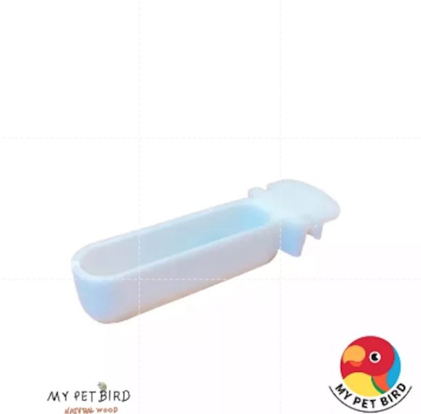Z002  姆指食盒 迷你姆指食盒
鳥寶食盒
副食品容器
小巧食物盒
鳥籠食物裝置
容易安裝的食盒
節省食物的食盒
姆指般大小的食盒
鳥籠配件
食物固定器