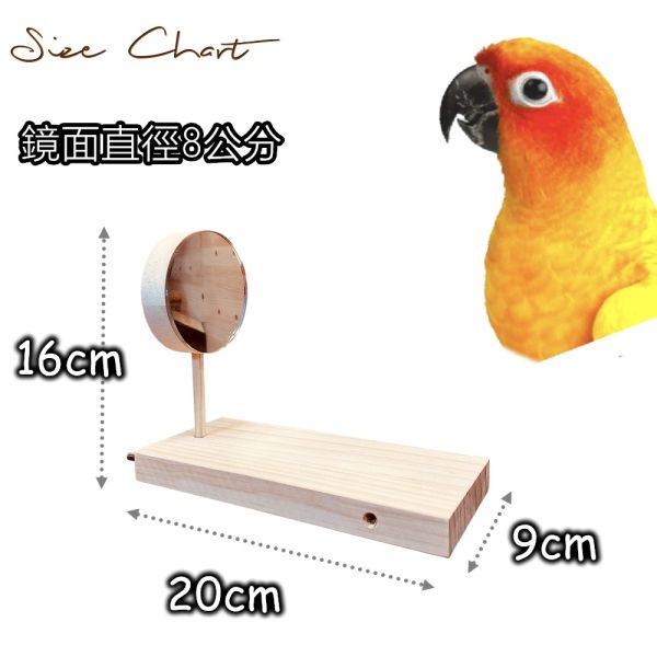 MY PET BIRD 龍貓站台鏡/中型鸚鵡 龍貓
專用站台鏡子
鳥類和小動物用鏡子
寵物鏡子產品
寵物心理活動
快樂健康心態
寵物娛樂和刺激
鏡子玩具
寵物心理刺激