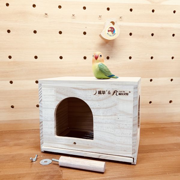 W4A1 鳥寶躲避屋｜雙開口 松木製造 抽拉式清潔設計 鸚鵡 安全感 躲避屋

仿小木屋 鳥屋

鸚鵡 站棍 木屋

文鳥 休息 木屋

鳥籠 配件 木屋

鸚鵡 窩 推薦