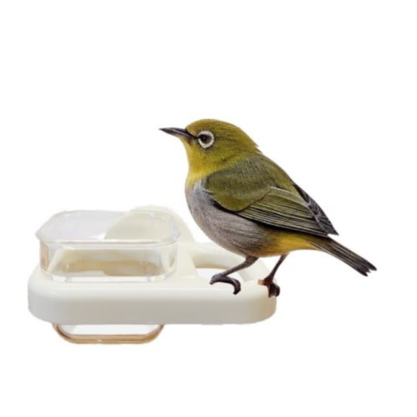 Z076 雀鳥餵食器/飲水器 透明鳥餵食器

不佔空間鳥籠飲水器

可拆卸鳥食盒

直籠橫籠通用餵食器

防灑鳥飼料容器