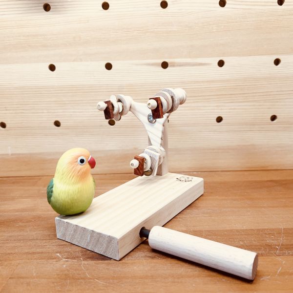 W716愛情鳥摩天輪｜啃咬、互動遊戲一站滿足 文鳥 小鸚 牡丹 白頭翁 麻雀 虎皮 太平洋 玄鳳 小太陽 金太陽 和尚 
鸚鵡玩具 寵物文創 鳥玩具