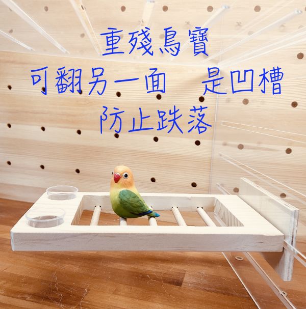 MY PET BIRD 殘疾鳥特製飲食站架 殘疾鳥
飲食站架
安全舒適用品
殘疾鳥用品
鳥類站架
鳥類飲食器具
活動玻璃食杯
鳥類飲食舒適
特製鳥類用品
方便飲食與清洗