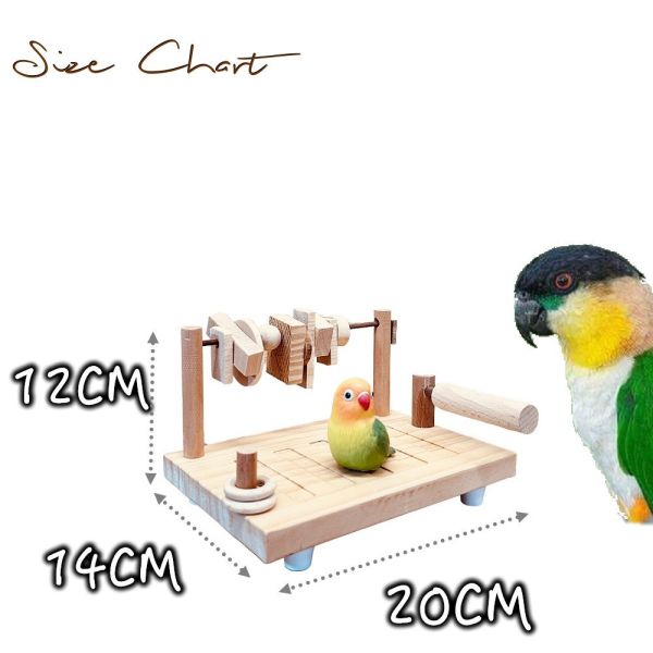 MY PET BIRD   專為中型鸚鵡設計的多功能遊樂台 中型鸚鵡遊樂台、中型鸚鵡兩用遊戲台、鸚鵡遊戲休息台、多功能鸚鵡遊樂設施、中型鸚鵡玩具台、中型鸚鵡活動站台、鸚鵡專用遊樂設備、中型鸚鵡娛樂中心、中型鸚鵡玩樂環境、鸚鵡遊戲平台