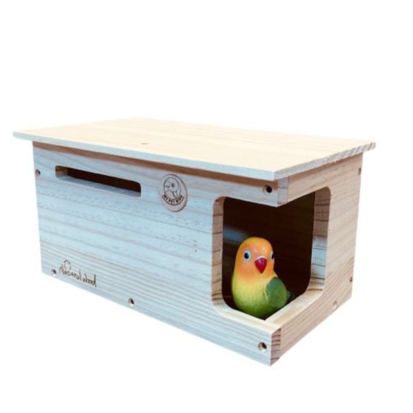 MY PET BIRD 隱密小木屋/ 小型鳥專用 鸚鵡小木屋 鳥窩 鳥巢鳥窩鳥籠 鳥窩 鳥巢 寵物用品 寵物鳥