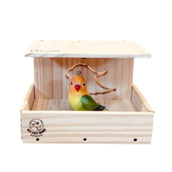 W468  多功能小型木屋 育雛老年與殘疾鳥寶的理想窩居設計 鳥屋木製鳥屋
小型鳥木屋寬口鳥窩文鳥鳥屋虎皮鸚鵡窩太平洋鸚鵡鳥巢愛情鳥鳥窩雙鳥同居鳥屋
通風鳥窩設計

全景視野鳥籠

安全感鳥屋

可鋪墊保暖鳥窩
加高圍牆鳥屋
防潑灑鳥食盆
無死角監測鳥巢