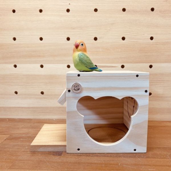 MY PET BIRD熊熊趣味小木屋 鸚鵡小木屋 鳥窩 鳥巢
