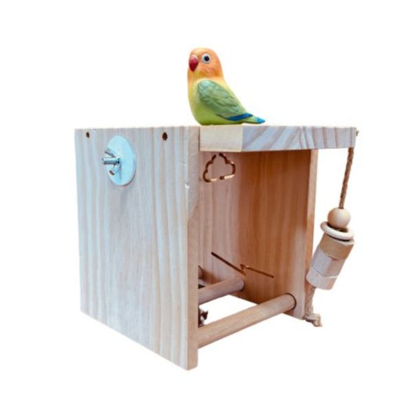 MY PET BIRD 中型鸚鵡開放式木屋 鳥用木窩
鳥居住用品
鳥類寄宿舍
天然木質鳥窩
鳥類棲息場所
無毒環保鳥窩
適合鳥類棲息的木製窩
室內外鳥類居住用品
手工製作鳥窩
鳥類庇護所