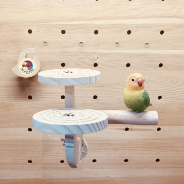 W791鸚鵡二階梯站台 立體攀爬解悶玩具 鸚鵡站台
鸚鵡活動台
鳥類休息台
寵物休息訓練架
可調節高度鳥類休息台
天然木鳥類站立架
無毒寵物訓練玩具
多功能鸚鵡訓練用品
適合鸚鵡休息和站立練習的玩具