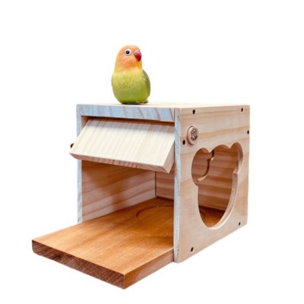 MY PET BIRD熊熊趣味小木屋 鸚鵡小木屋 鳥窩 鳥巢