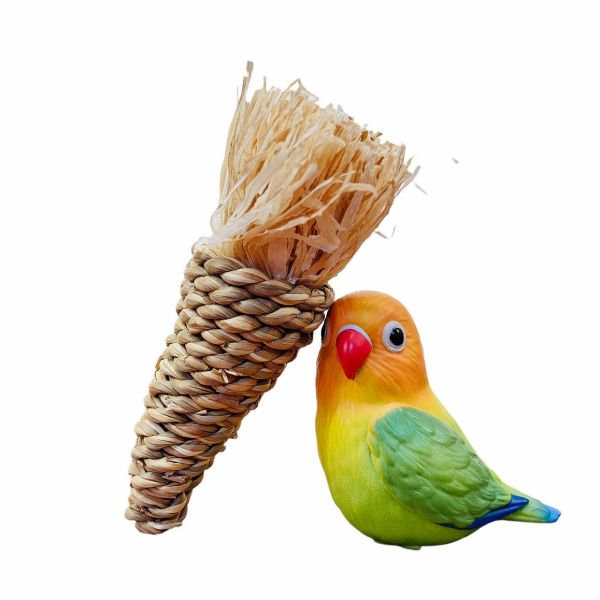 MY PET BIRD 鸚鵡玩具和草編小蘿蔔 鸚鵡玩具、草編小蘿蔔、天然玩物、娛樂選擇、刺激遊戲、寵物娛樂、羽毛朋友、小型寵物、自然材料、安全設計