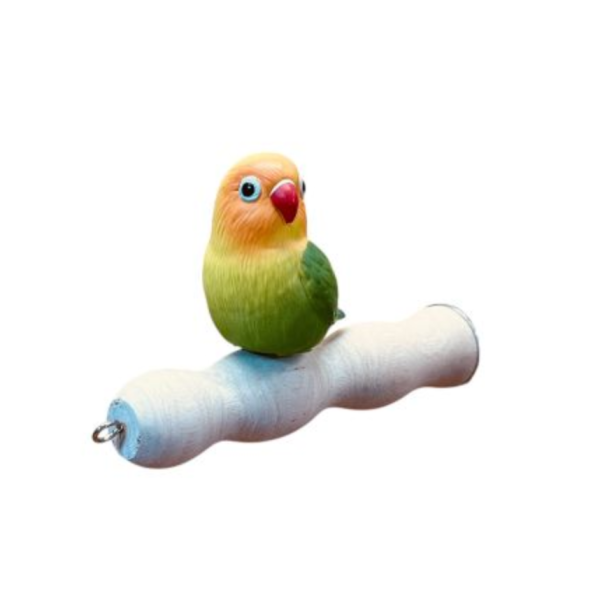 W853 中型鸚鵡曲線站棍 寵物文創,鳥玩具,鸚鵡玩具,文鳥,玄鳳,和尚,虎皮,綠繡眼,凱克,寵物用品,寵物玩具,咬物