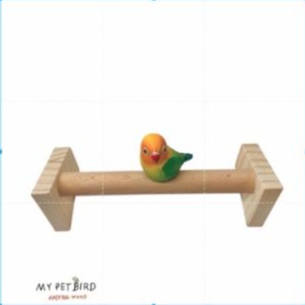 MY PET BIRD 中型鸚鵡桌上型便攜站架 文鳥 小鸚 牡丹 白頭翁 麻雀 虎皮 太平洋 玄鳳 小太陽 金太陽 和尚 
鸚鵡玩具 寵物文創 鳥玩具