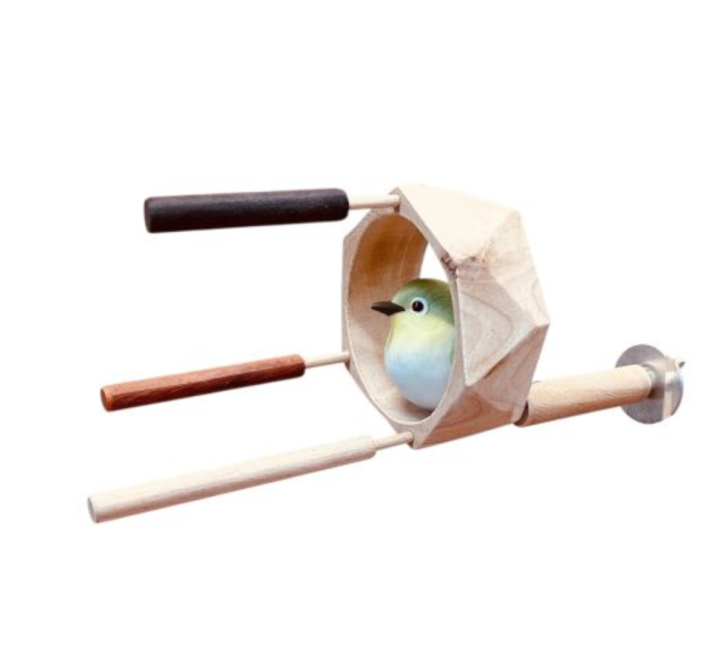 W393 多功能幾何跳架 棲息、玩耍、放風一架搞定 綠繡眼, 綠繡眼用品, 站棍, 跳架, 棲架, 鳥籠配件, 文鳥, 小型鳥, 原木站棍, 磨爪, 鳥玩具, 放風, 鳥棲木, 綠繡眼站棍, 手作鳥用品, 8mm站棍, 10mm站棍