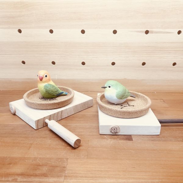 MY PET BIRD 環保軟木寶屋｜綠繡眼文鳥 文鳥 小鸚 牡丹 白頭翁 麻雀 虎皮 太平洋 玄鳳 小太陽 金太陽 和尚 
鸚鵡玩具 寵物文創 鳥玩具