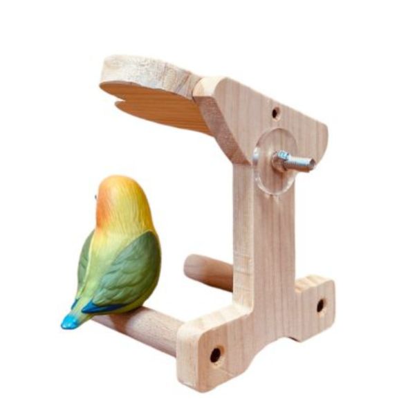 MY PET BIRD 造型斜頂木屋 寵物文創,鳥玩具,鸚鵡玩具,文鳥,玄鳳,和尚,虎皮,綠繡眼,凱克,寵物用品,寵物玩具,咬物