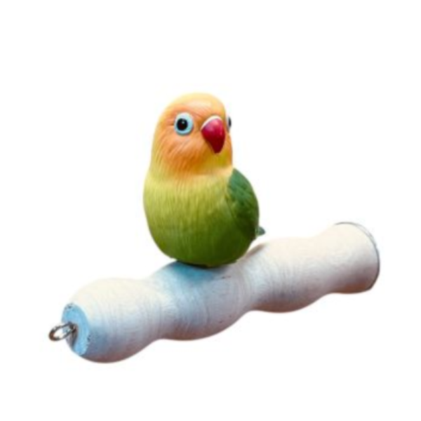 W853 中型鸚鵡曲線站棍 寵物文創,鳥玩具,鸚鵡玩具,文鳥,玄鳳,和尚,虎皮,綠繡眼,凱克,寵物用品,寵物玩具,咬物