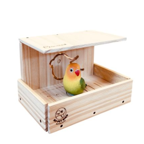 W468  多功能小型木屋 育雛老年與殘疾鳥寶的理想窩居設計 鳥屋木製鳥屋
小型鳥木屋寬口鳥窩文鳥鳥屋虎皮鸚鵡窩太平洋鸚鵡鳥巢愛情鳥鳥窩雙鳥同居鳥屋
通風鳥窩設計

全景視野鳥籠

安全感鳥屋

可鋪墊保暖鳥窩
加高圍牆鳥屋
防潑灑鳥食盆
無死角監測鳥巢