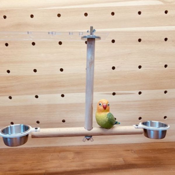 MY PET BIRD 彩翼餐樂架／中型鸚鵡 鹦鹉站架
鹦鹉架
鹦鹉用品
鳥類用品
鳥類玩具
鳥類站架
寵物用品
竉物玩具
寵物訓練用品
鸚鵡訓練用品