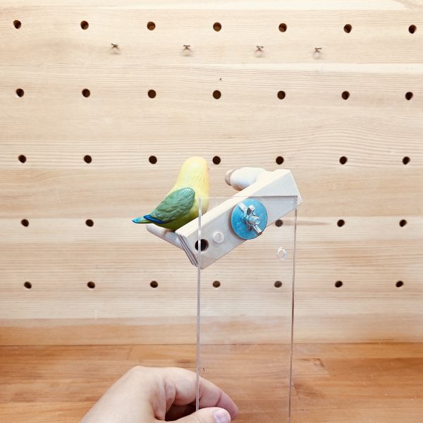 W873 鳥寶解悶首選 | 磨牙玩具 鳥用鏡子、鳥類玩具、視覺刺激、鳥類娛樂、互動玩具、心理刺激、社交模擬、健康心態、寵物鳥、愉悅體驗、愛護鳥類、實用產品