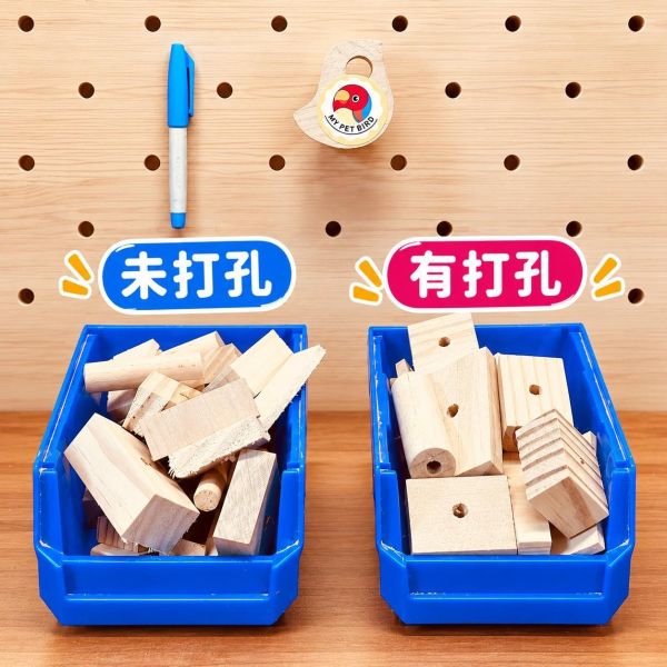 W099 超值耐咬木塊組｜天然原木+麻繩 DIY鳥玩具 鸚鵡啃咬消耗品 鸚鵡啃咬玩具,耐咬木塊組,DIY鳥玩具,鸚鵡磨嘴木塊,原木啃咬包,中型鸚鵡玩具,鳥用麻繩玩具,寵物鳥啃咬玩具