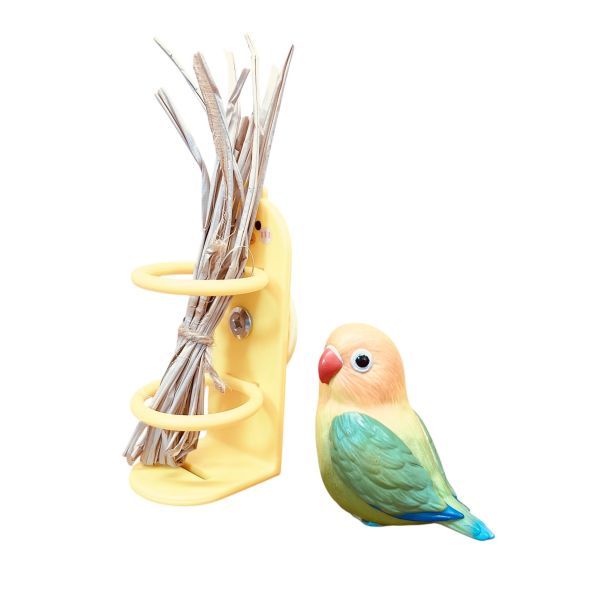 Z073A  萌趣小鴨鸚鵡谷穗架 |  站立式防掉落餵食架 鳥類果蔬籃
鳥兒食物供應籃
鳥類水果蔬菜器皿
新鮮食物籃子
鳥類營養補充器
鳥用食物盛放器
天然鳥類飲食工具
健康鳥類食物籃
方便鳥類飲食器具
鳥類食物分配容器