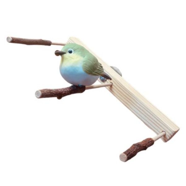 MY PET BIRD 綠繡眼站架 綠繡眼,超細站棍,8mm,雙站棍,運動和娛樂,寵物鳥,創新設計。
