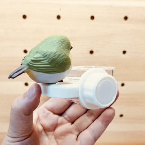 Z076 雀鳥餵食器/飲水器 透明鳥餵食器

不佔空間鳥籠飲水器

可拆卸鳥食盒

直籠橫籠通用餵食器

防灑鳥飼料容器
