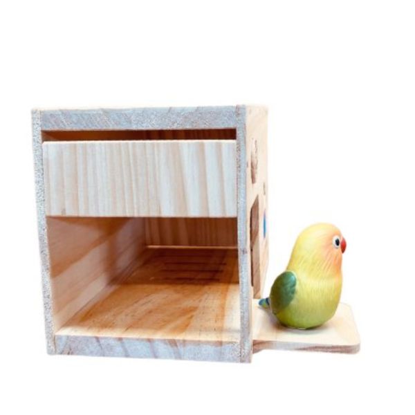 MY PET BIRD 精緻木屋｜為您的小型鳥提供舒適居所 小型鳥居所
鳥木屋設計
雙層鳥屋
鳥屋清潔方便
刻紋底板防滑
彩繪鳥屋
實用鳥屋
老年鳥舒適居所
小鳥保健居所
鸚鵡木屋