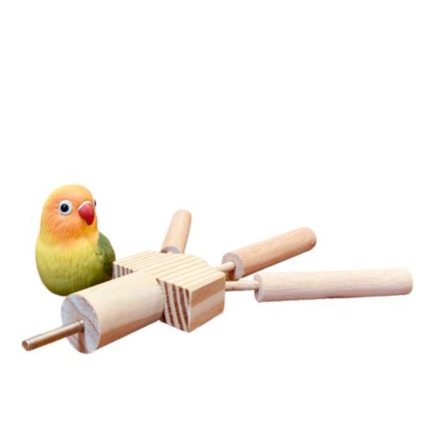 MY PET BIRD 小鸚鵡/文鳥三叉站棍 寵物文創,鳥玩具,鸚鵡玩具,文鳥,玄鳳,和尚,虎皮,綠繡眼,凱克,寵物用品,寵物玩具,咬物