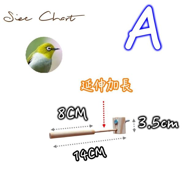 MY PET BIRD綠繡眼竹站棍 寵物文創,鳥玩具,鸚鵡玩具,文鳥,玄鳳,和尚,虎皮,綠繡眼,凱克,寵物用品,寵物玩具,咬物