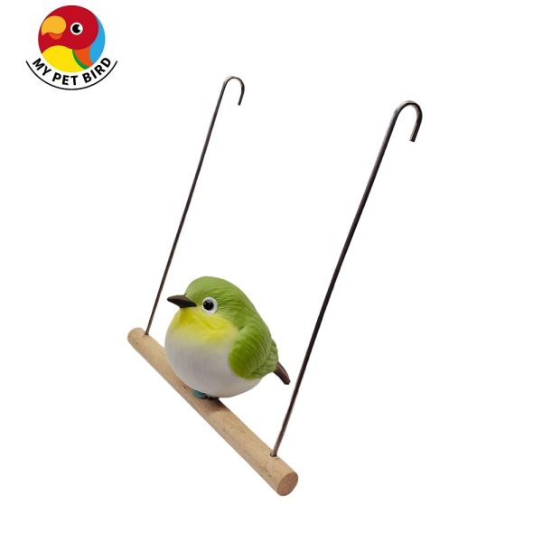 MY PET BIRD 綠繡眼經典款鞦韆 綠繡眼、小圓環、鞦韆、實用設計、舒適娛樂