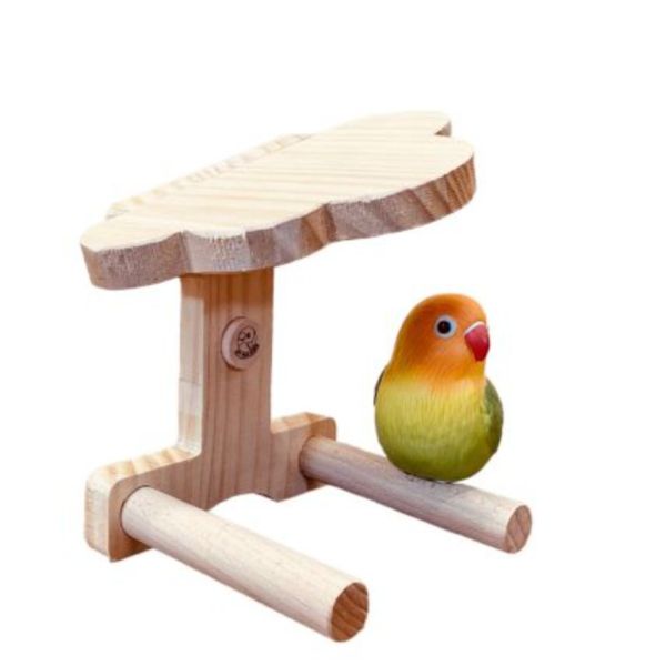 MY PET BIRD 造型斜頂木屋 寵物文創,鳥玩具,鸚鵡玩具,文鳥,玄鳳,和尚,虎皮,綠繡眼,凱克,寵物用品,寵物玩具,咬物