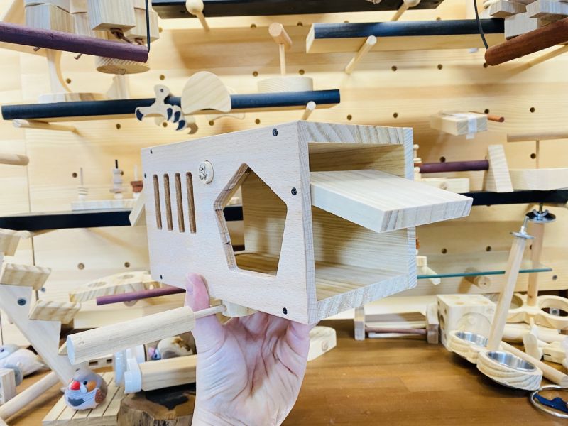 W413A  莊園小木屋 鸚鵡小木屋 鳥窩 鳥巢