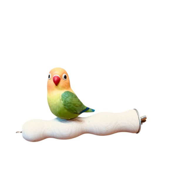 W853 中型鸚鵡曲線站棍 寵物文創,鳥玩具,鸚鵡玩具,文鳥,玄鳳,和尚,虎皮,綠繡眼,凱克,寵物用品,寵物玩具,咬物