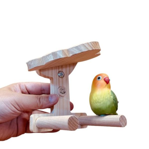MY PET BIRD 造型斜頂木屋 寵物文創,鳥玩具,鸚鵡玩具,文鳥,玄鳳,和尚,虎皮,綠繡眼,凱克,寵物用品,寵物玩具,咬物