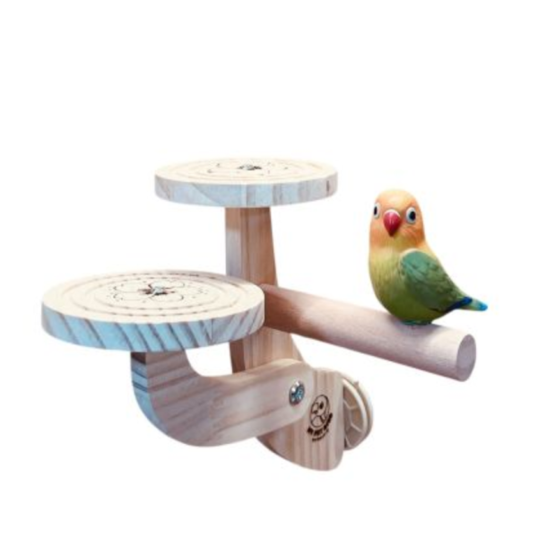 W791鸚鵡二階梯站台 立體攀爬解悶玩具 鸚鵡站台
鸚鵡活動台
鳥類休息台
寵物休息訓練架
可調節高度鳥類休息台
天然木鳥類站立架
無毒寵物訓練玩具
多功能鸚鵡訓練用品
適合鸚鵡休息和站立練習的玩具