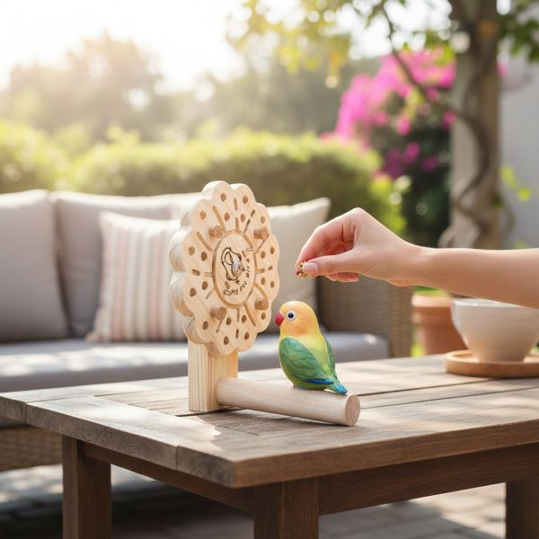 W876 鸚鵡趣味磨嘴轉盤啃咬玩具 鸚鵡玩具
鳥玩具
啃咬玩具
磨嘴玩具原木鸚鵡玩具

軟木塞 鸚鵡

鸚鵡 舒壓 玩具
防止鸚鵡拔毛 玩具
小型鸚鵡 磨嘴
中型鸚鵡 啃咬
鳥用 實木 玩具天然原木 / 無毒實木
橡木軟木塞
防憂鬱 / 解悶
益智尋寶玩具
站棍轉盤玩具
籠內裝飾 / 棲木玩具