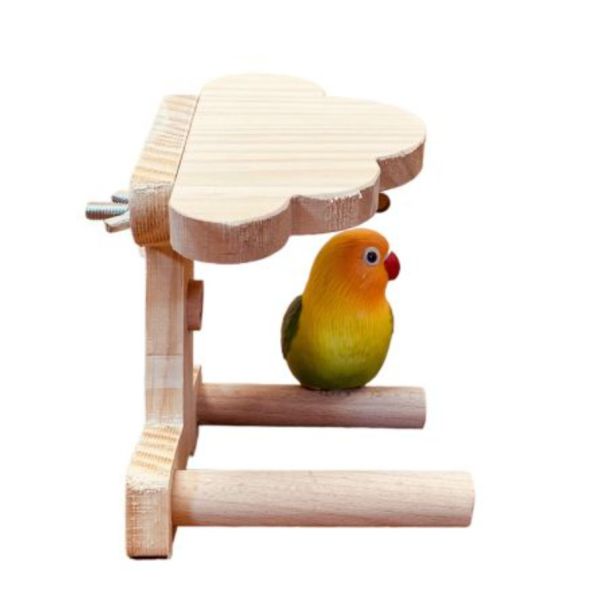 MY PET BIRD 造型斜頂木屋 寵物文創,鳥玩具,鸚鵡玩具,文鳥,玄鳳,和尚,虎皮,綠繡眼,凱克,寵物用品,寵物玩具,咬物