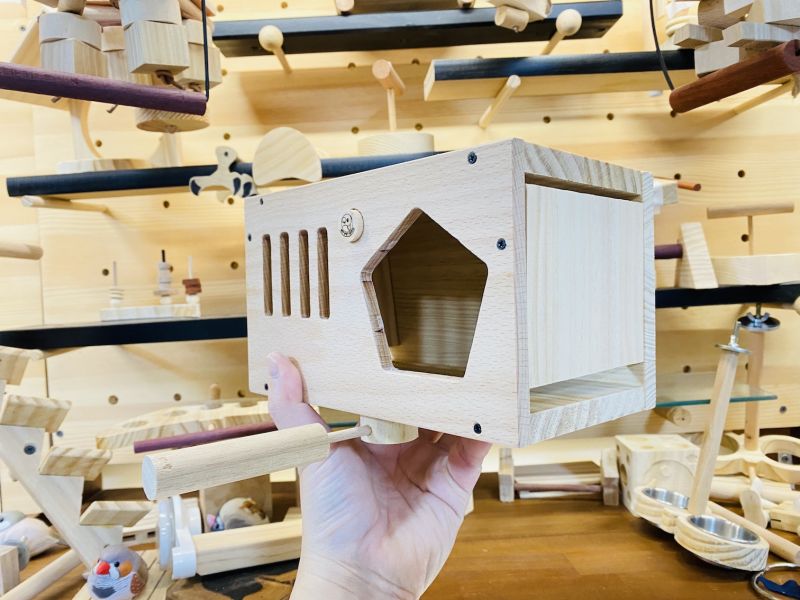 W413A  莊園小木屋 鸚鵡小木屋 鳥窩 鳥巢