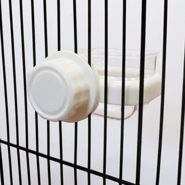 Z076 雀鳥餵食器/飲水器 透明鳥餵食器

不佔空間鳥籠飲水器

可拆卸鳥食盒

直籠橫籠通用餵食器

防灑鳥飼料容器