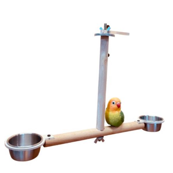 MY PET BIRD 彩翼餐樂架／中型鸚鵡 鹦鹉站架
鹦鹉架
鹦鹉用品
鳥類用品
鳥類玩具
鳥類站架
寵物用品
竉物玩具
寵物訓練用品
鸚鵡訓練用品