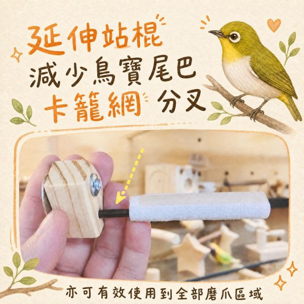W849 半面/整圈磨爪綠繡眼專用 鳥用磨爪站棍
鳥類爪磨石
鳥類磨爪玩具
鳥用爪磨設備
鳥類爪磨訓練工具
鳥類磨爪棒
鳥類爪磨架
鳥爪保健產品
鳥類磨爪支架
鳥類爪磨棒