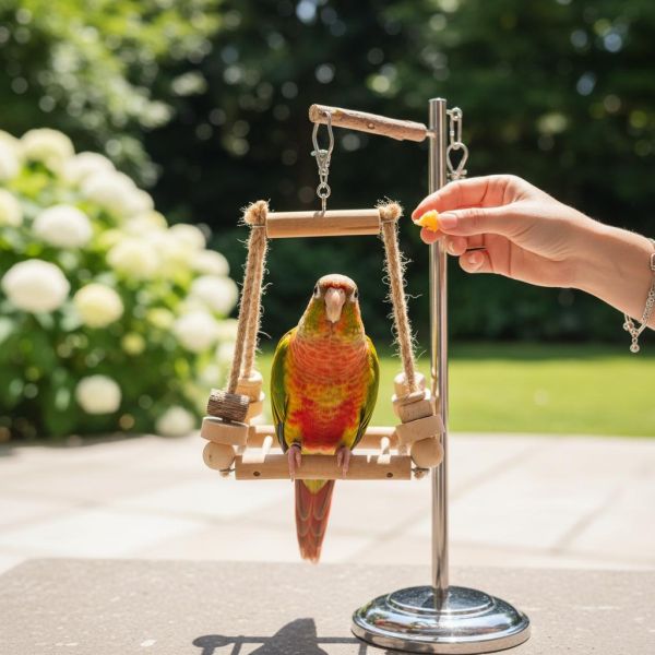 W538 3D立體四向鳥鞦韆｜穩定支架不翻倒、加壓運動必備 鳥用鞦韆
小鸚鵡鞦韆
3D立體造型鞦韆
方形支架座鞦韆
鳥類遊戲玩具
鳥類運動器材
室內外適用鳥類鞦韆
容易清洗鳥用鞦韆
鳥類健康促進器材
鳥類樂趣遊戲器材