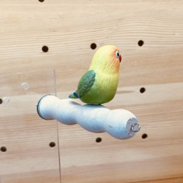 W853 中型鸚鵡曲線站棍 寵物文創,鳥玩具,鸚鵡玩具,文鳥,玄鳳,和尚,虎皮,綠繡眼,凱克,寵物用品,寵物玩具,咬物